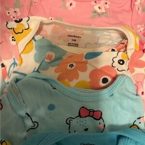 Gerber Baby Onesies 3-6mo Set - Pink, Blue, and Multicolor